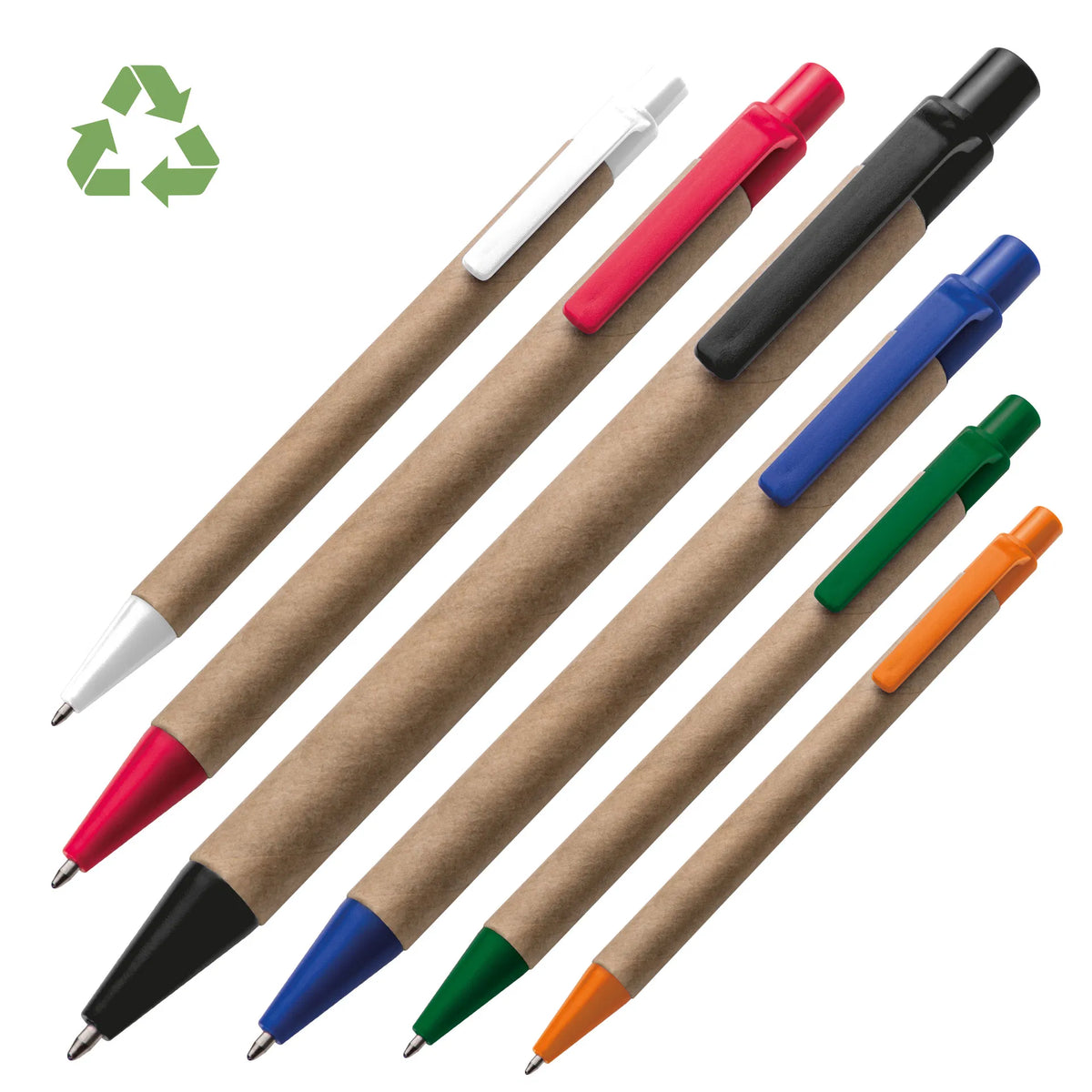 Kugelschreiber aus recyceltem Papier